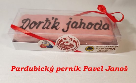 Jahodový dortík od Janošů