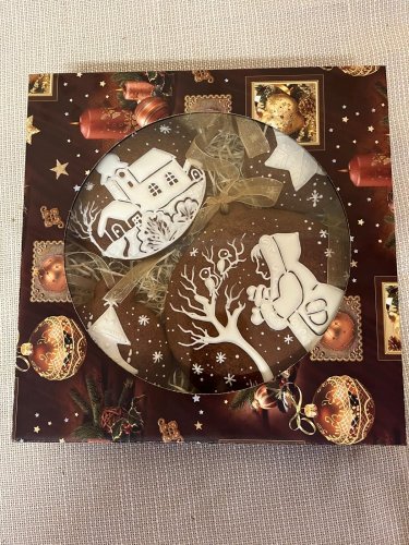 Vánoční dárkové balení zdobeného perníku